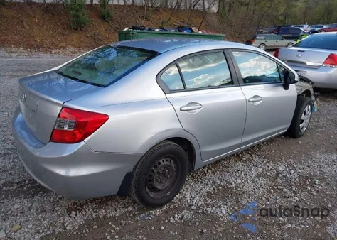 2012 Honda Civic Lx from USA, damaged, VIN 19XFB2F59CE092224